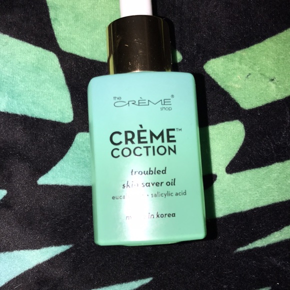 ✨🆕BNWOB! The Crèmé Shop Crème Collection Troubled Skin Saver Acne Face Oil - Picture 2 of 6